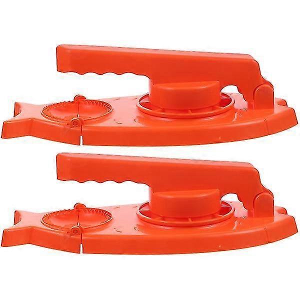 2pcs Kitchen Manual Dumpling Press Mold Semi-automatic Dumplings Maker Dumpling Wrapper Tool