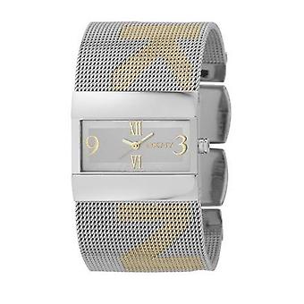 Dkny Fashion Quartz Analog Women Watch with NY4702 Stainless Steel Bracelet
