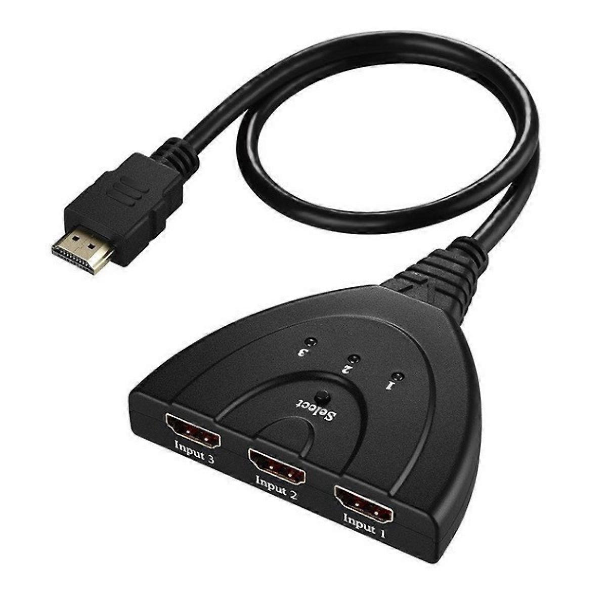 Deep Colour, Full HD, 3D-Compatible HDMI Switcher