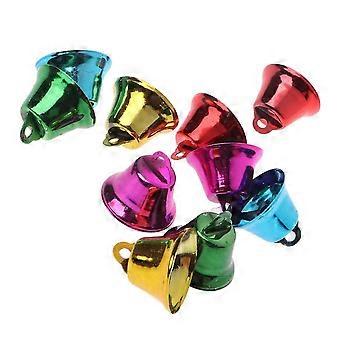 Random Color Wind Chime Bells for Decor 20Pcs Iron Pet Toy Bells Set