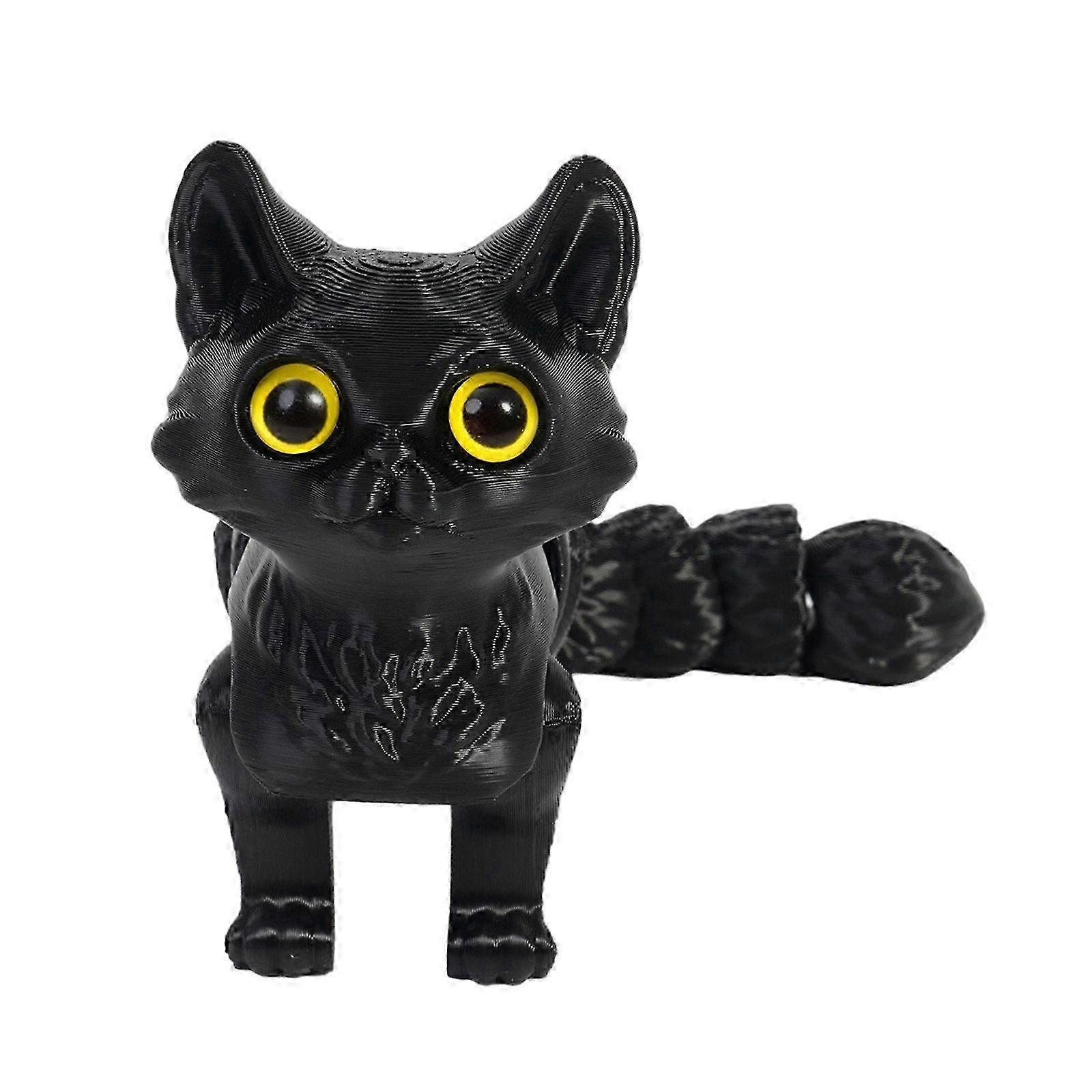 Educational 3D Printed Cat Model