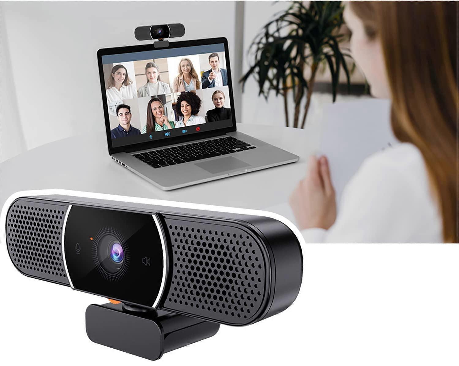 Conferentiecamera met microfoon en luidspreker, 2K QHD