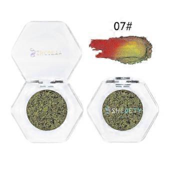 Iridescent Purple Emerald Glitter Eyeshadow