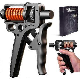 Improve Hand & Finger Grip Strength - 5-165kg Adjustable Grip Strength Trainer