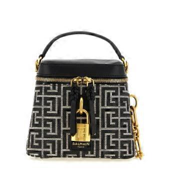 Balmain Bicolor Polyester Handbag