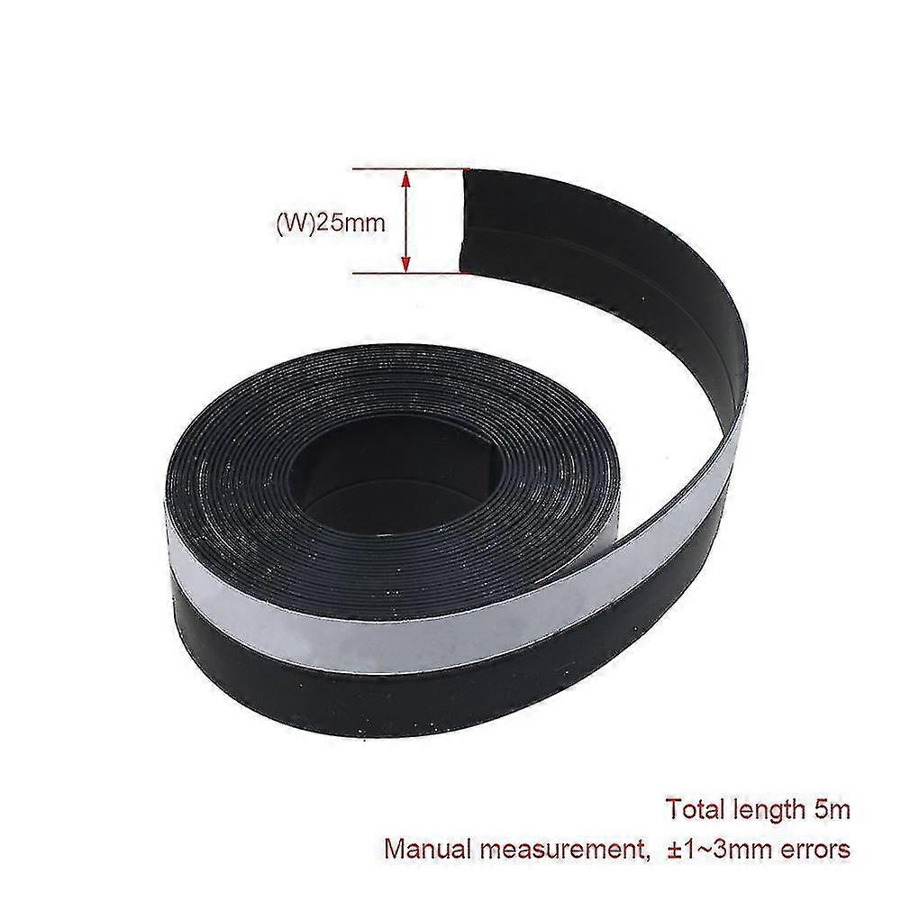 Selbstklebender Silikon Dichtungsstreifen – Schwarz, Breite 5-30 Mm, Dicke 1-5 Mm