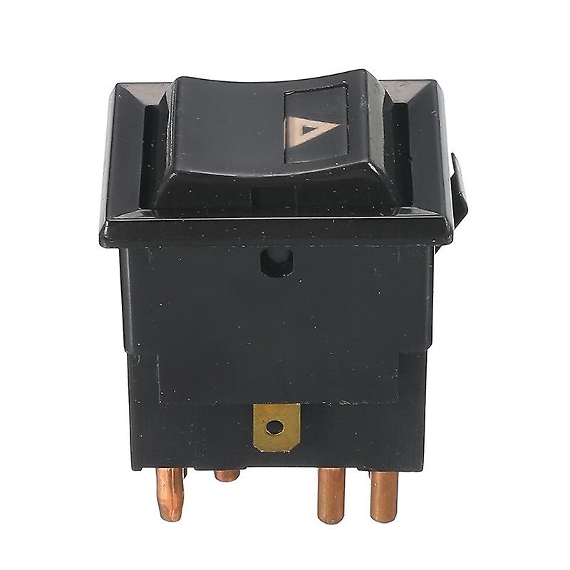 7 Pins Black Hazard Warning Lamp Switch For 90 110 130 Yuf101490