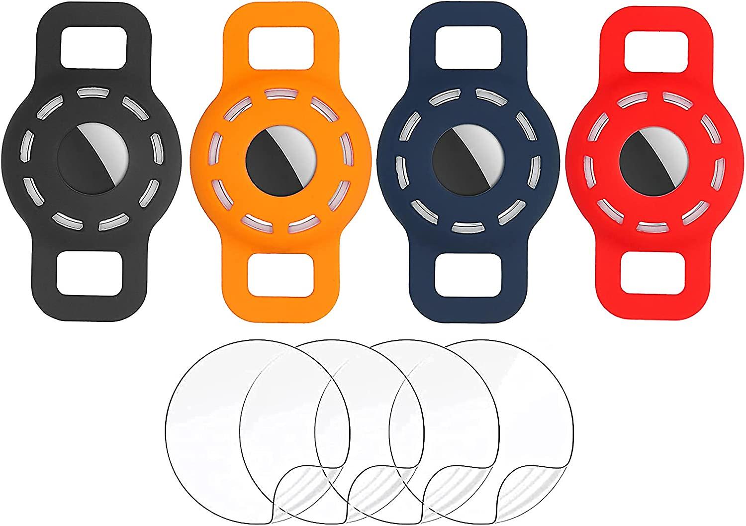 Airtag Cat Collar Holder Compatible with Airtags ,Silicone Case Cover for Cat for Apple Finder Location Tracker,Air Tag Case Work with Pet Cat Dog Col