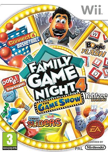 Hasbro Family Game Night 4 The Game Show Edition (Wii) - PAL - New & Sealed