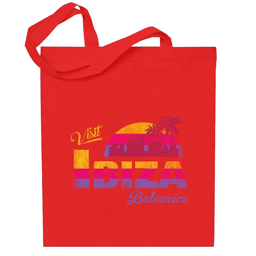 Visit Ibiza Sunset Totebag