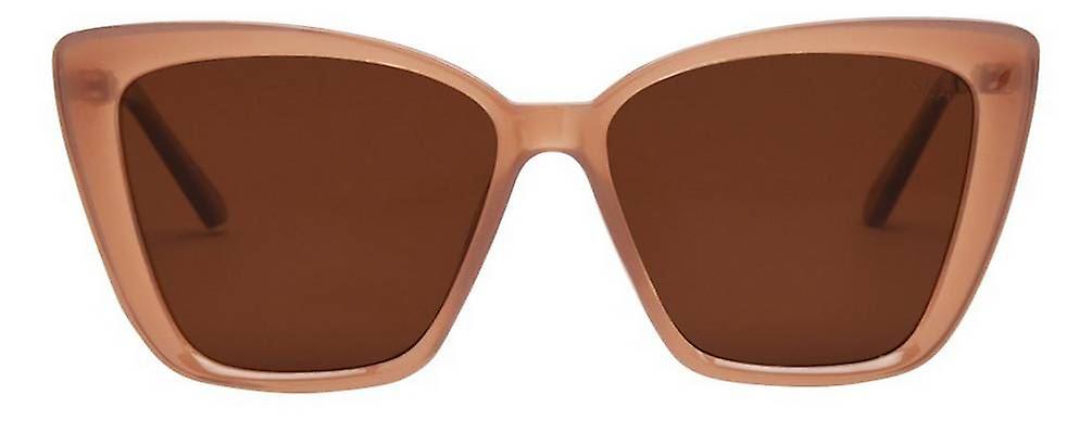 I-SEA Aloha Fox Sunglasses - Dusty Rose/Brown