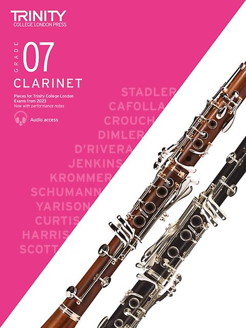 Trinity College London Clarinet Exam Pieces From 2023 Grade 7 by Trinity College London Book