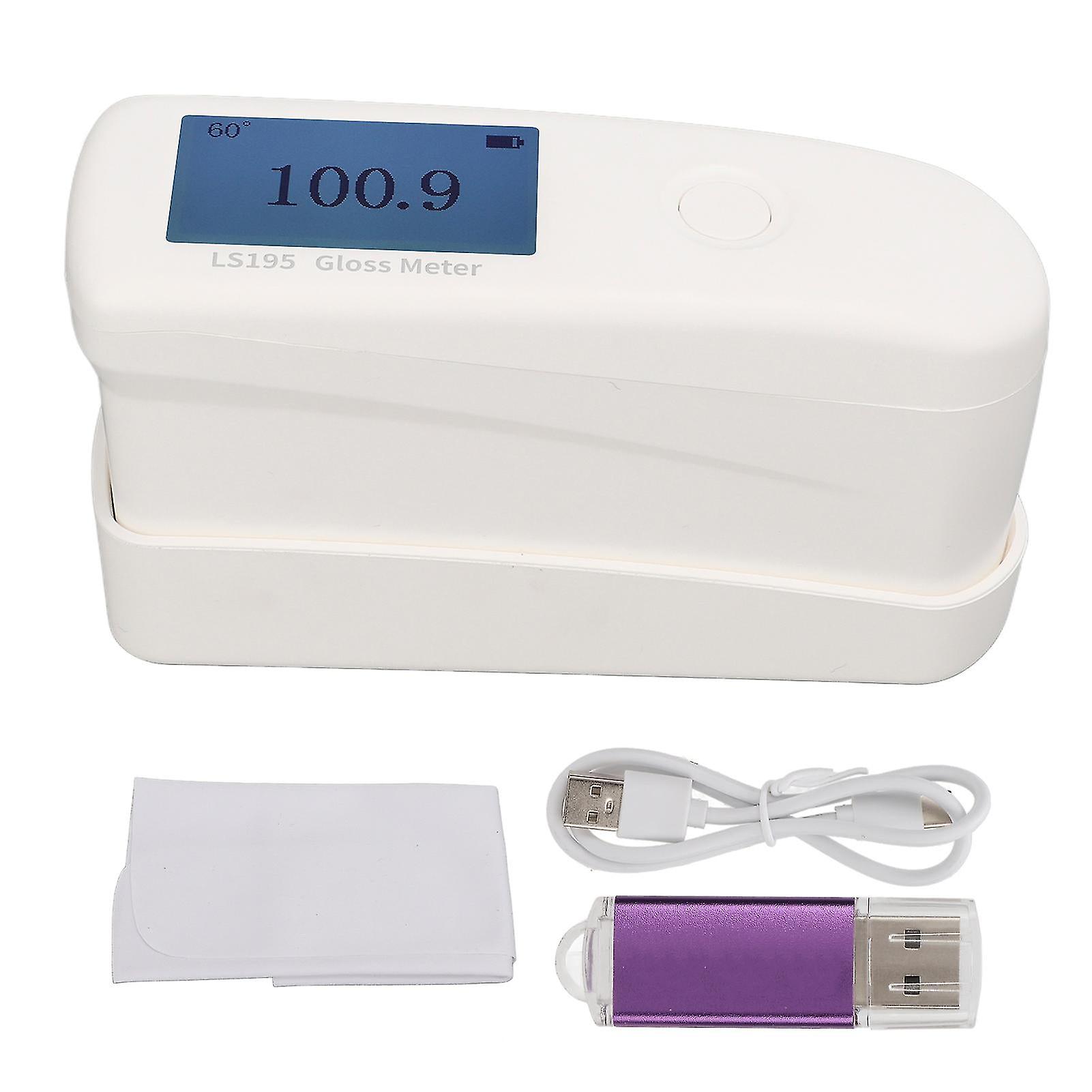 Ls195 Gloss Meter Intelligent Stone Metal Glossometer Gloss Testing Equipment For Industry