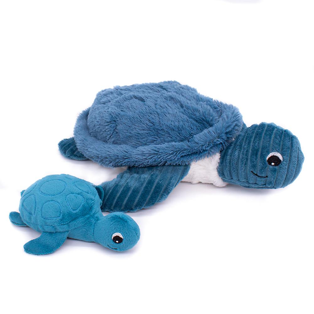 Les Deglingos Sauvenou Turtle Mum/Baby Blue