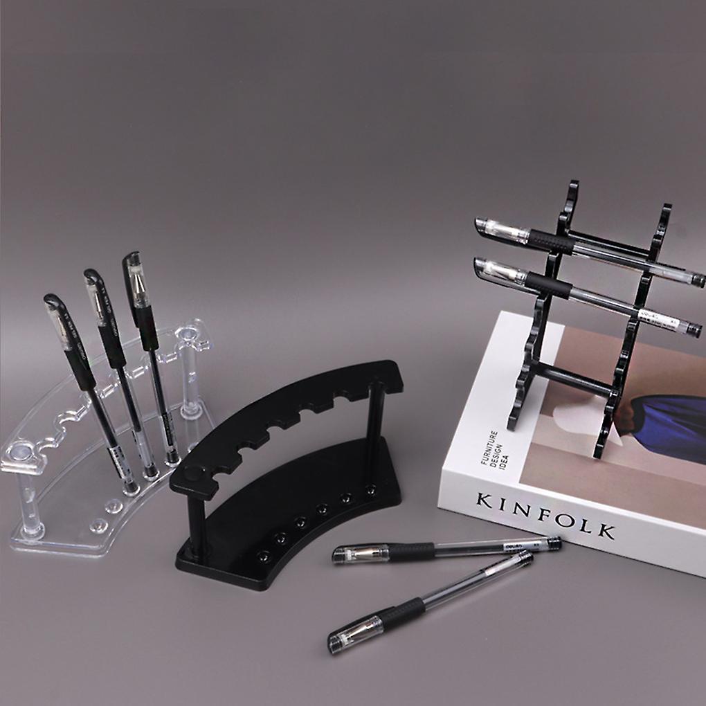 4pcs/set Ballpoint Pen Display Stand Space-saving Storage For Desk Pen Holder Display Stand