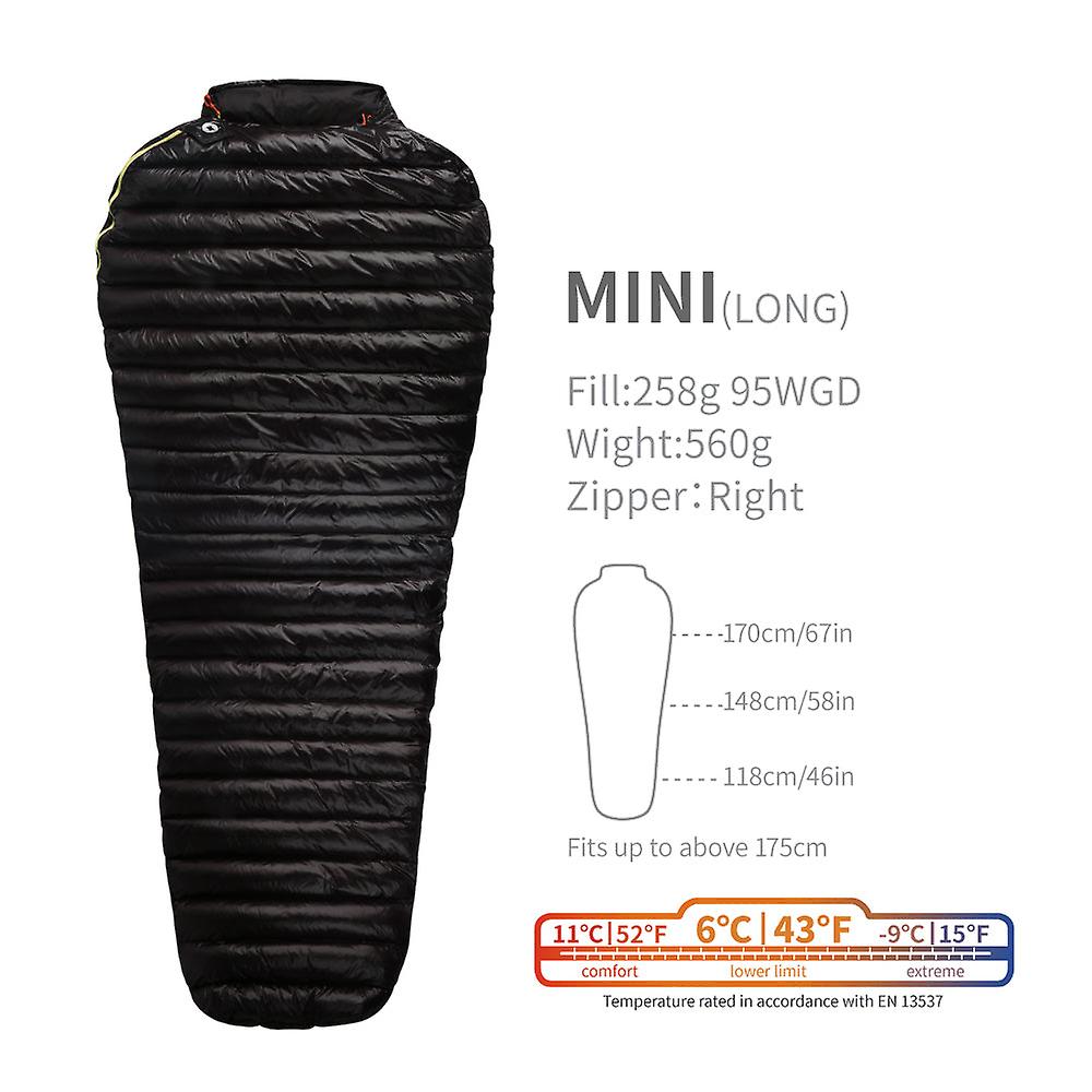 Outdoor Travel Portable Dirty Stitching Down Sleeping Bag