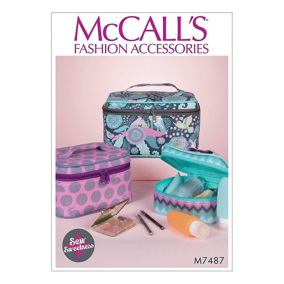 McCalls Sewing Pattern 7487 All Sizes in One Envelope Bags