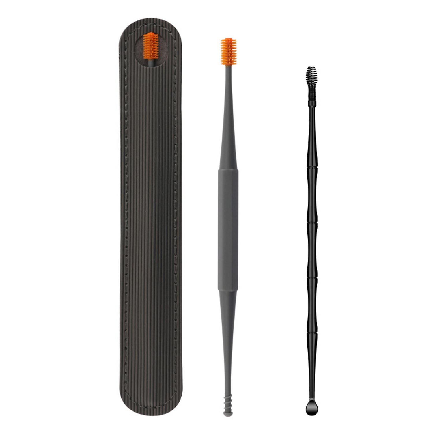 1 Set Ear Wax Remover 360 Degrees Rotating Spiral Head Soothing Ear Canal Nerves Double Head Ear