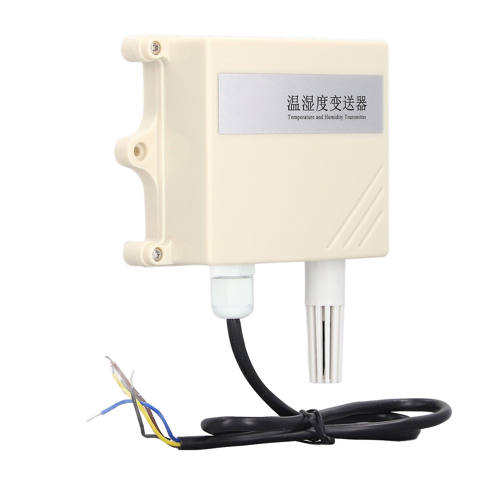 Temperature Humidity Sensor IP65 Dust Proof Wall Mounted High Accuracy Air Mositure Probe Monitor DC10‑30V 