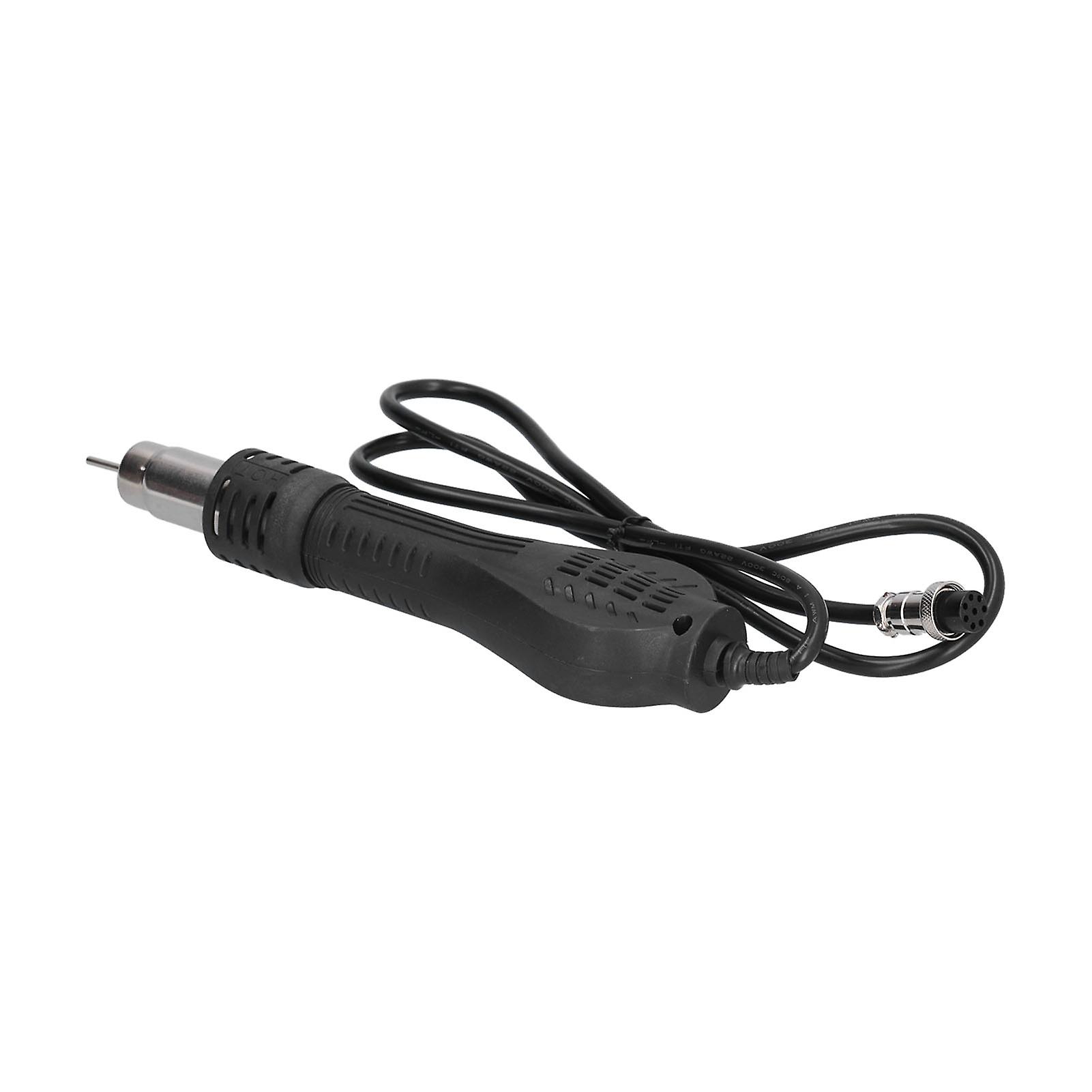 Hot Air Gun Handle 8 Hole 4 Core Antistatic Wear Resistant Smart Cooling Flexible Replacement Heat Gun Handle