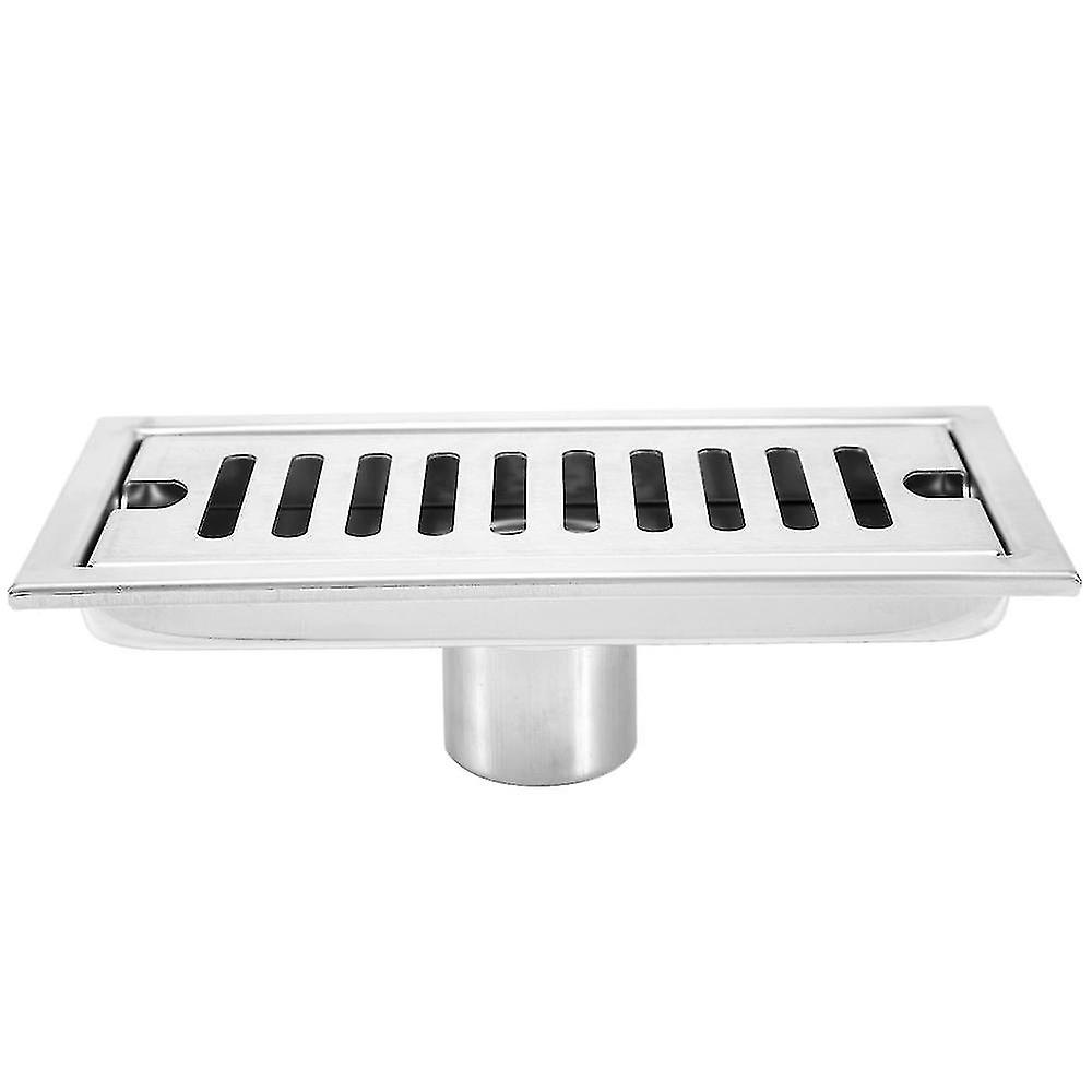 Rectangular Linear Shower Floor Drain Long Linear Drainage Channel Drain For Hotel Bathroom Kitchen