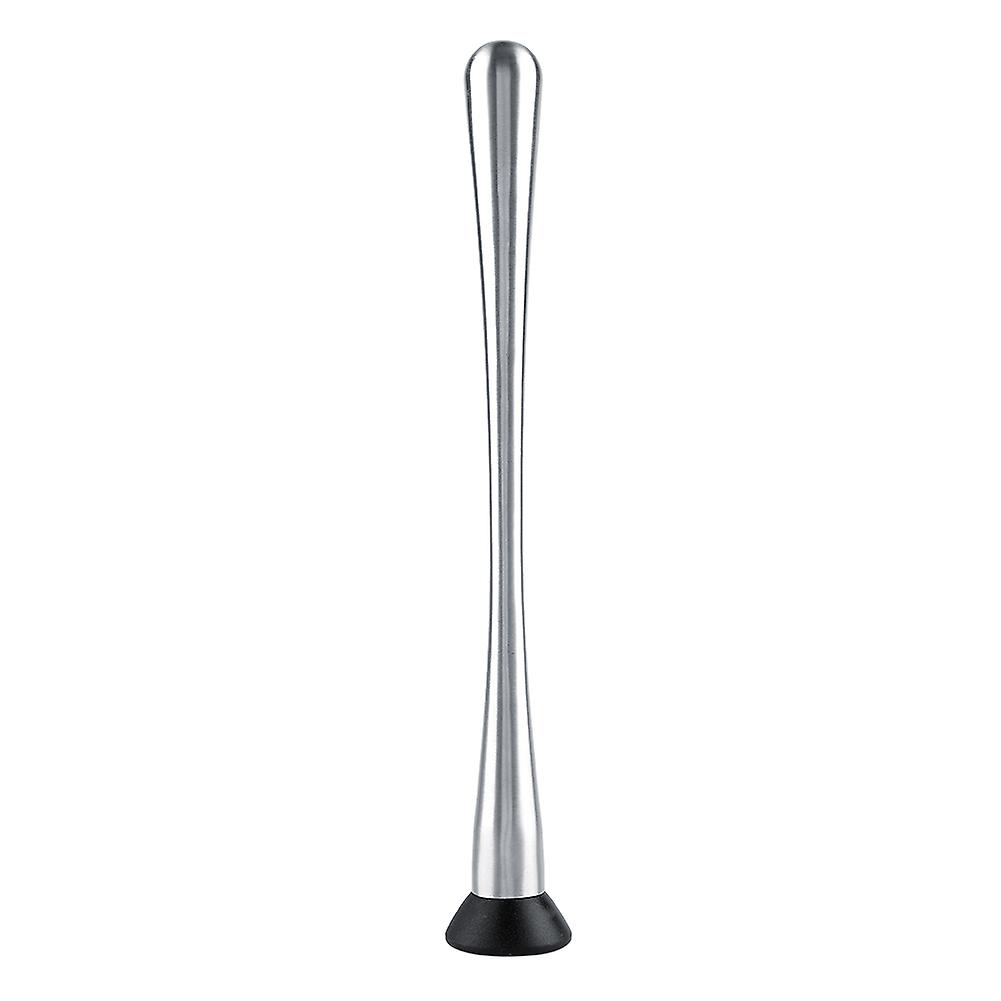 Long Handle Stainless Steel Bar Cocktail Muddler | Mojito Fruit Mixer Tool | Durable Barware for Home and Professional Use