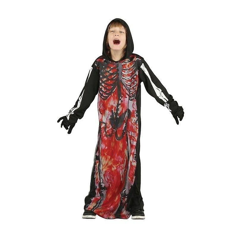 Skeleton Demon Hooded Childrens Costume Cf122