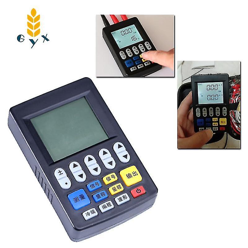 4-20Ma Analog Current  Source Temperature Thermal Resistance Couple Pt100 Handheld Output Calibrator Signal Generator