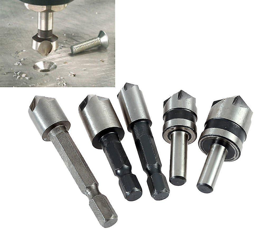 HSS Countersink 5 Flute Countersink Countersink Set Hand Countersink – 1