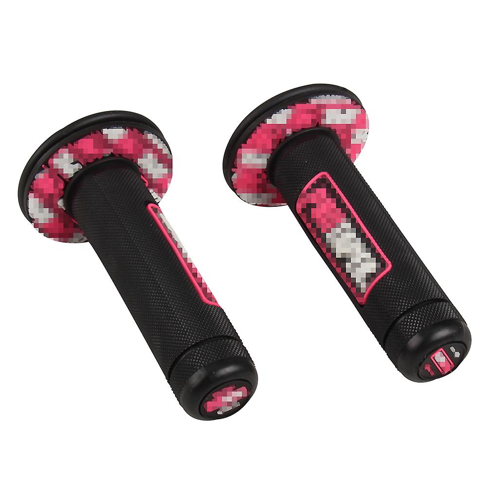 カラフルなハンドルMX Grip ProグリップフィットジェルGpオートバイダートピットバイクバイクラバーハンドルバーグリップテーパープロ1ペア