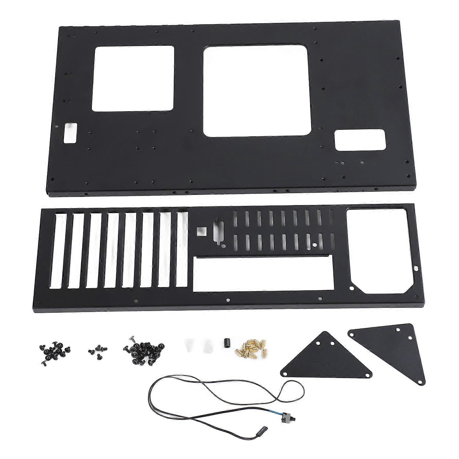 Computer Open Case Rack Support X79 X99 Dual Servers Mainboard DIY Computer Open Chassis for ATX M ATX ITX Motherboard