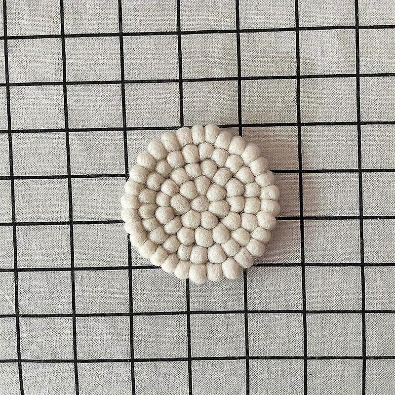 High Temperature Resistant Woven Potholder - Anti-Scalding Bowl Mat, Plate Mat, Placemat, Coaster - Household Handmade Felt Heat Insulation Pad - Kitc