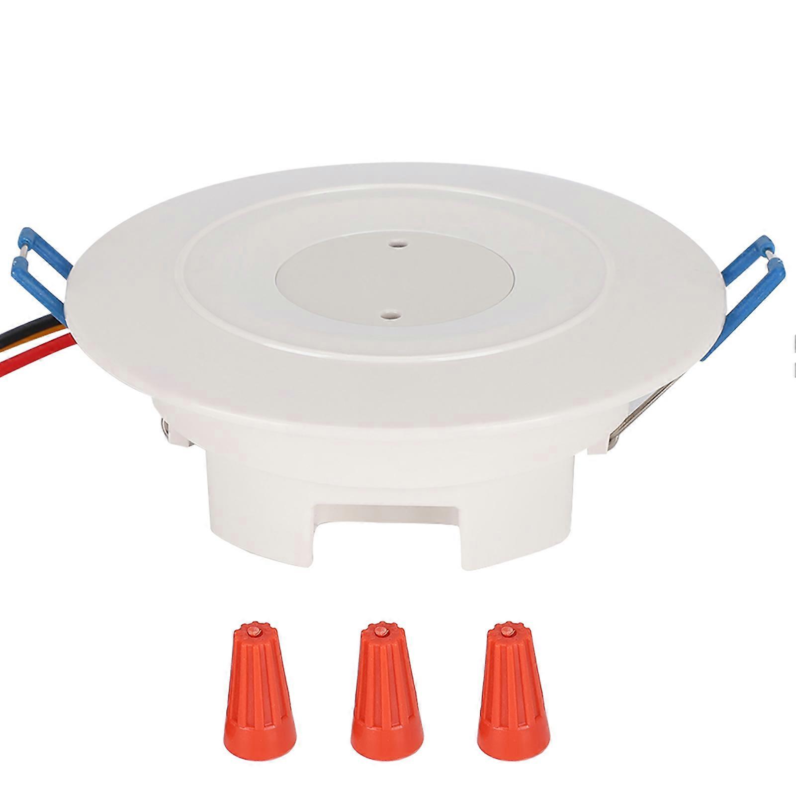 3.7ghz Microwave Sensor Body Motion Detector Smart Light Switch For Corridor Embedded Ceiling Mount Ac110240v