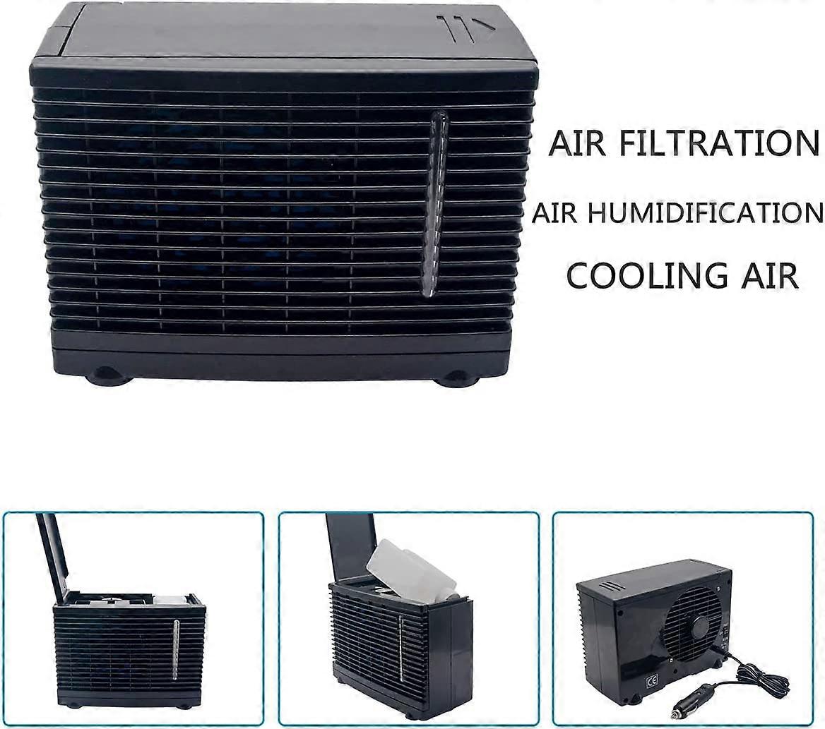 12V Car Auto Evaporative Air Conditioner Portable Water Ice Fan