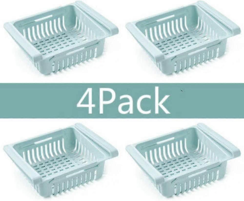 2024 Drawers, Adjustable Storage Shelf Fridge Partition Layer Organizer, Pull-out Fridge Drawer Organizer jn