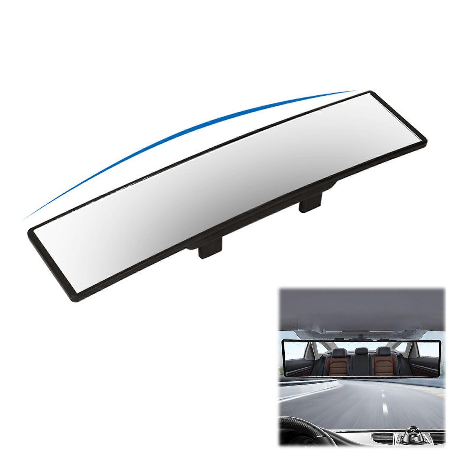 Coche Universal 285MM Retrovisor Gran Angular Convexo Claro Espejo Retrovisor Haga Clic En