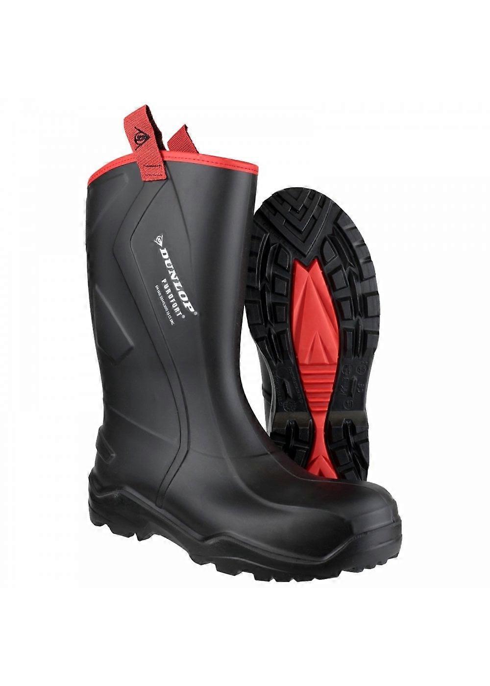 Adults Dunlop Rugged Safety Wellingtons 21754