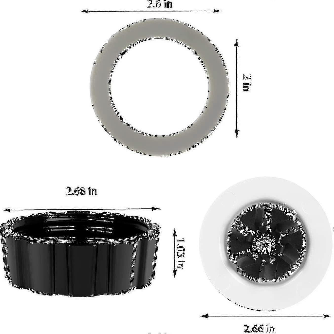 Parts For Hamilton Beach Blender Blades With Base And 2 O Ring Gasket - Aespa