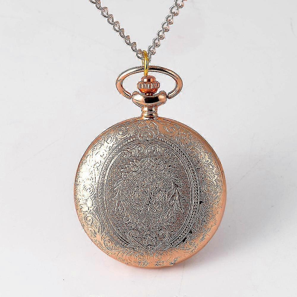 8849 Pocket Watches Men S Ladies Pocket Watch Gold Pattern Quartz ...