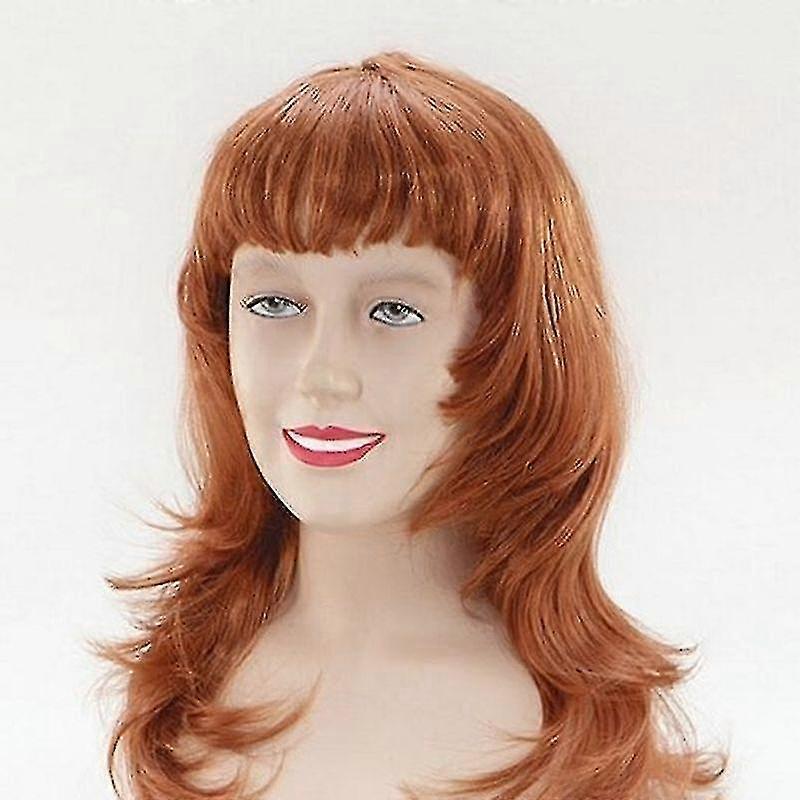 layered female. ginger