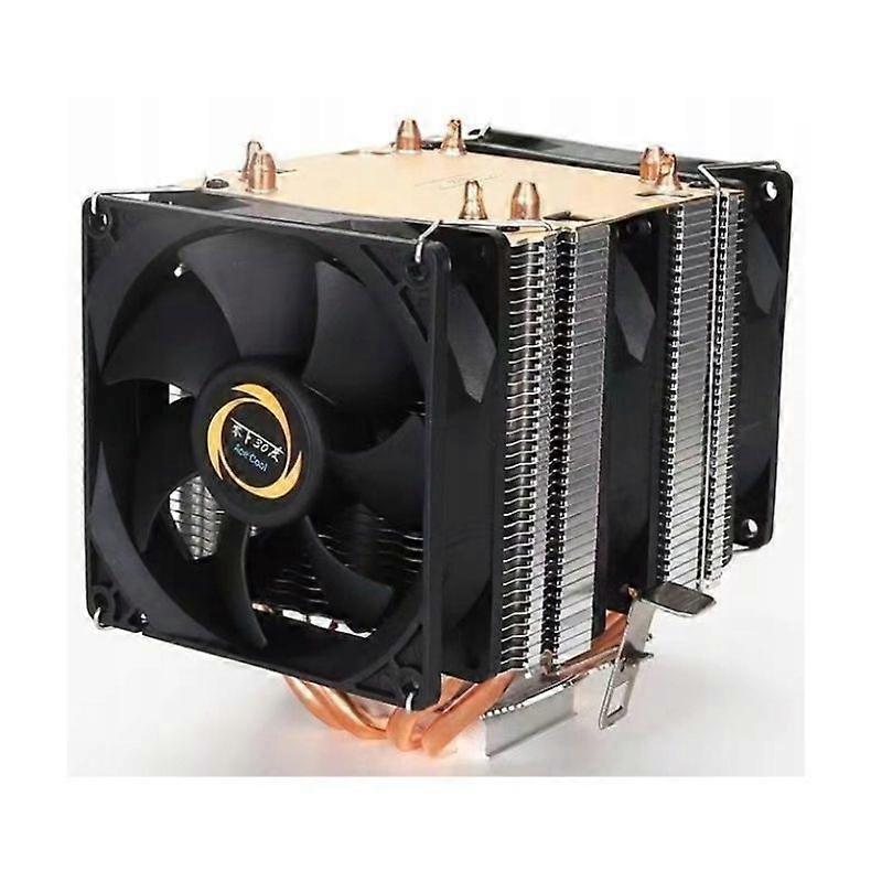CPU air cooler 3 fan 4 Heat pipe radiator fan