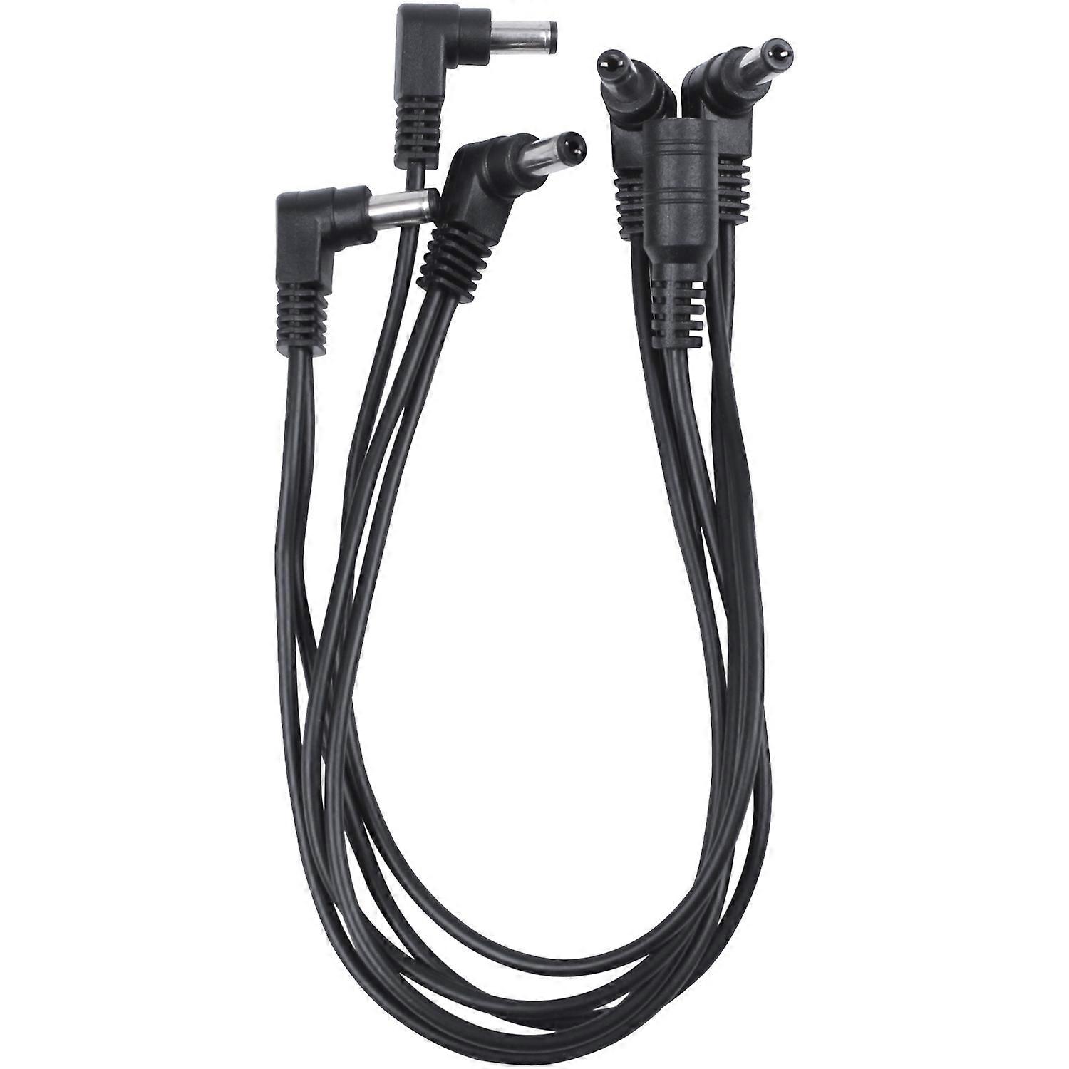 AROMa ADC-M5 Daisy Chain Power Cable 5 Ways for Guitar or Bass Effect Pedals