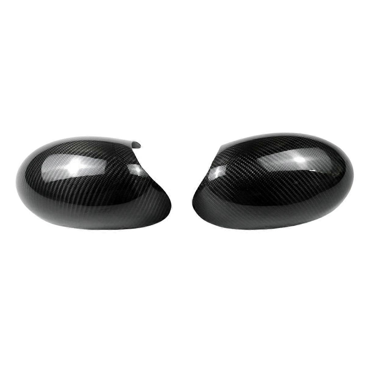 Real Carbon Fiber Car Rear View Mirror Cover for R55 R56 2007-2013 R60 2011-2016 Side Mirror Cap