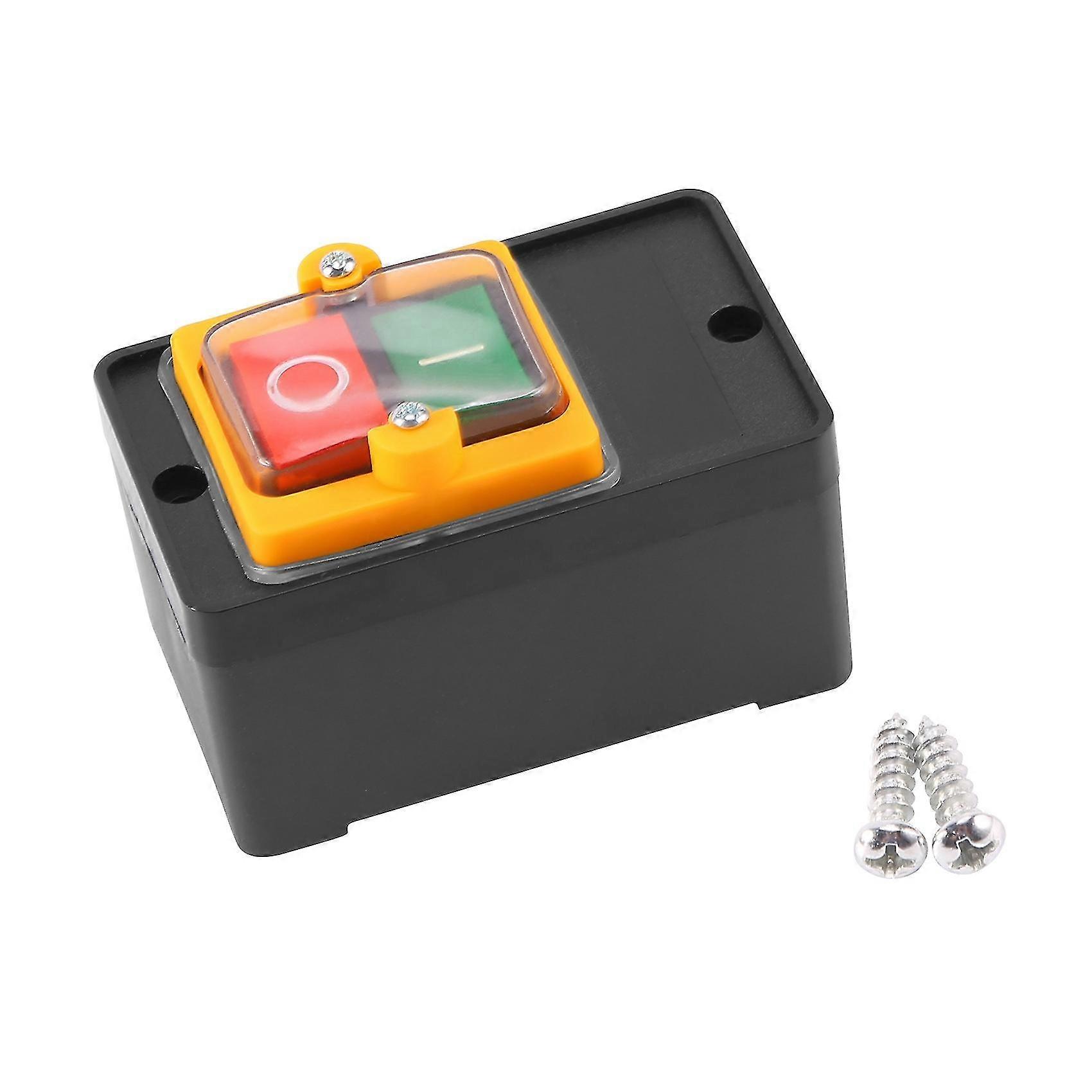 Ac 220/380v On/off Water Proof Push Button Switch -5 For Drill Motor Machine