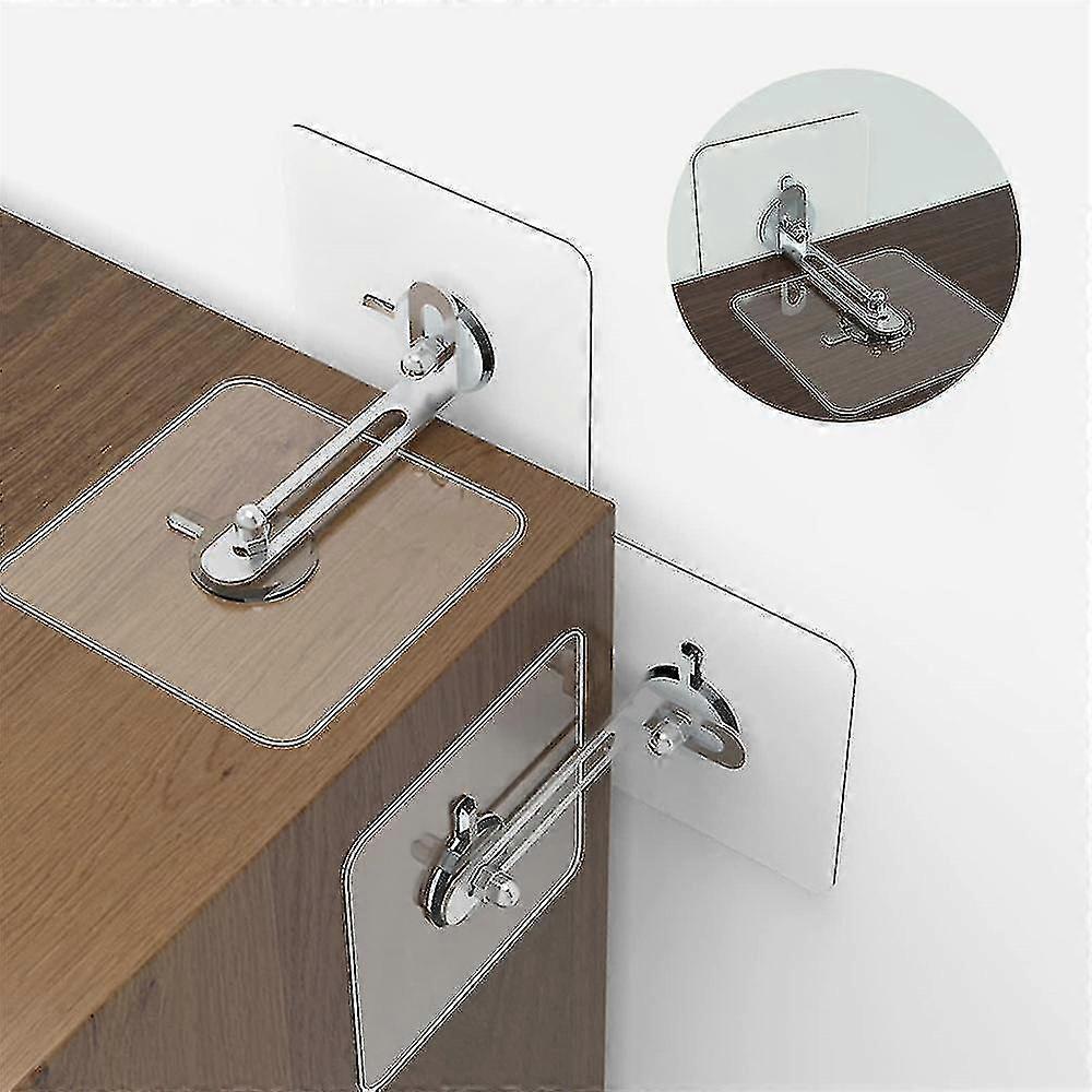 1/6pcs Kotwy ścienne meblowe Fixer Anti Falling Furniture Anchors Self Adhesive Secure Connector Pu