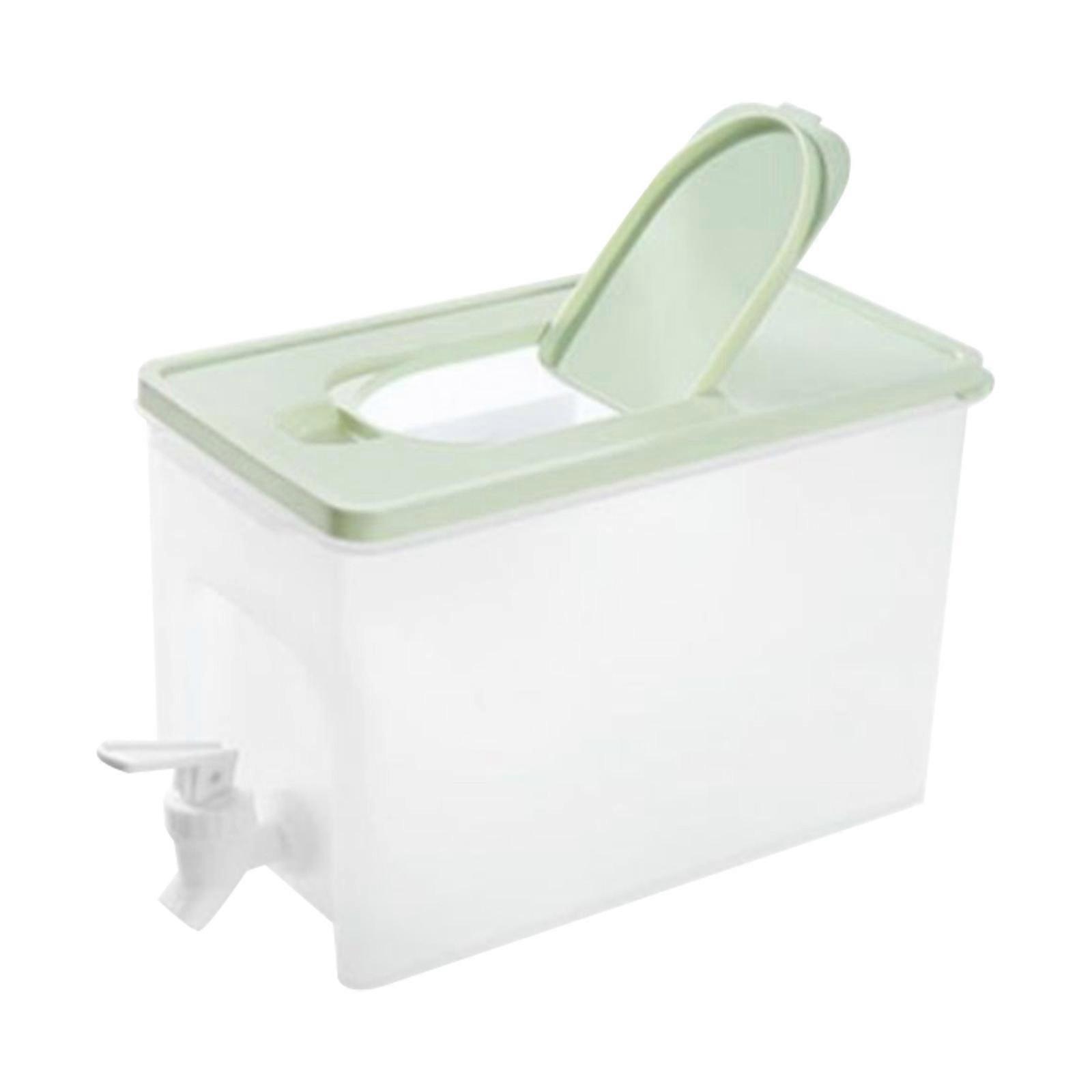 4L Cold Kettle With Faucet Filter In Refrigerator,Large Capacity Storage For Fruit Juice Dispenser With Top And Spigot Fruit Teapot Lemonade Bucket