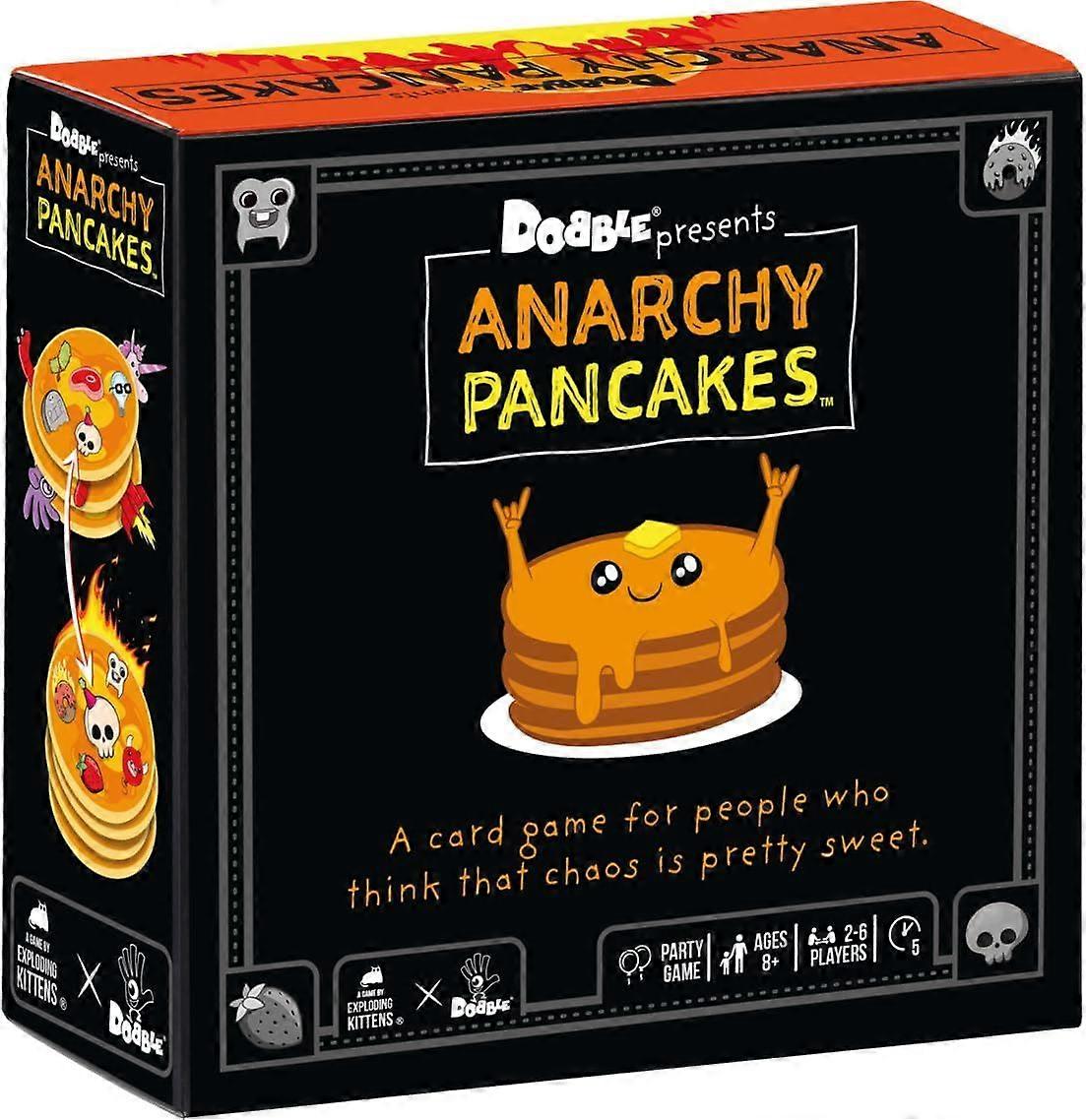 Dobble Anarchy Pancakes Card Game (Clutch Box)