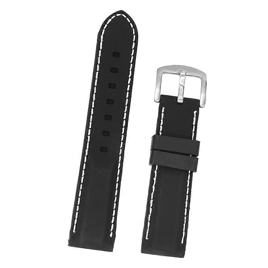 2x Black Silicone Rubber Replacement Sports  for