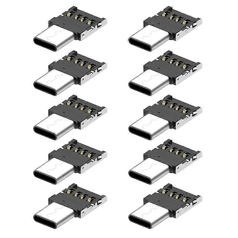 USB To Type-C Adapter Mobile Phone Adapter Type-C Data Connector 1/5/10PCS/Set