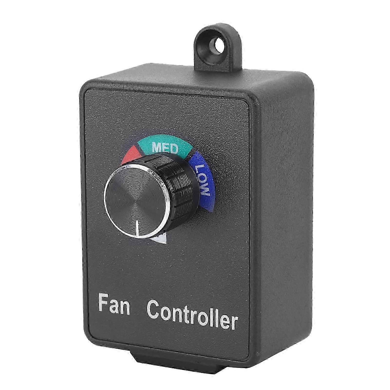 Electronic Stepless Speed Governor Duct Fan Variable Speed Controller Switch US Plug 120V